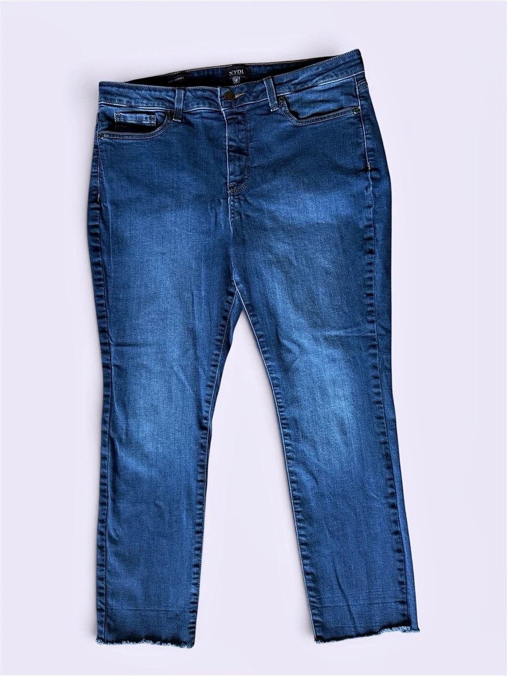 NYDJ Ami Skinny Jeans Blue Waist 12